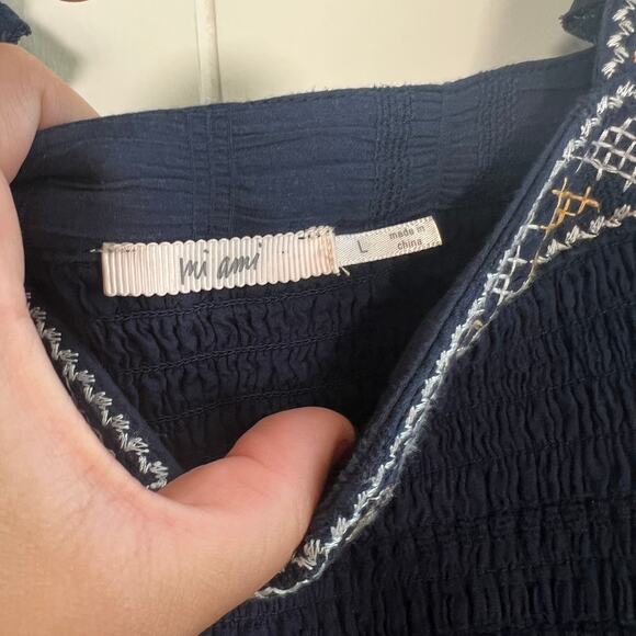 Miami Navy Blue Midi Dress - Picture 5 of 9